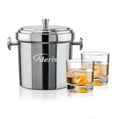 Milano Ice Bucket & Hadley On-The-Rocks Set