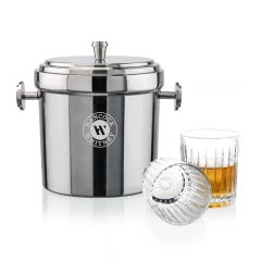 Milano Ice Bucket & Hartmann On-The-Rocks Set