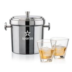 Milano Ice Bucket & Millwood On-The-Rocks Set