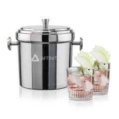 Milano Ice Bucket & Newkirk On-The-Rocks Set