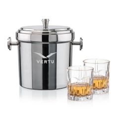 Milano Ice Bucket & Newport On-The-Rocks Set