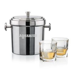 Milano Ice Bucket & Riddell On-The-Rocks Set