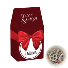 Milk Carton Inspired Box With Chocolate Pretzels