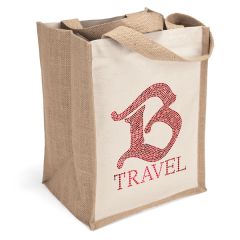 Mimi- Natural Tote - Sparkle