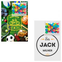 Mini Snack Bag On Stick Up Card Standard Fill