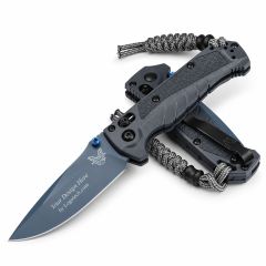Benchmade Mini Adira Tempest Gray Drop-Point Knife