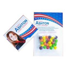 Mini Bag Skittles On Bifold Card