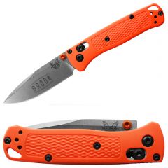 Benchmade Mini Bugout Orange Grivory Knife