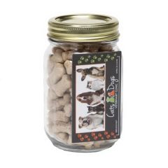 Mini Dog Bones In Pint Jar W/ Bc1