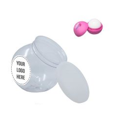 Mini Fish Bowl W/Tek-Os Round Lip Balm