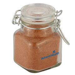 Mini Glass Jar With Hinged Lid - Jamaican Jerk Spice