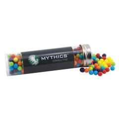 Mini Jawbreakers Candy In A 5 Inch Plastic Tube With Metal Cap