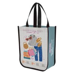 Mini Laminated Shopping Bag
