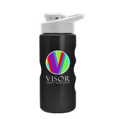 Mini Peak - 22 Oz Metalike Bottle -Drink Thru Lid Digital