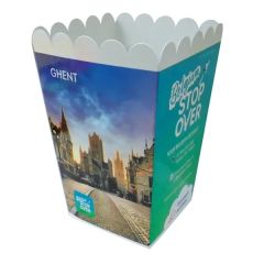 Mini Scoop Popcorn Box Full Color 12 Oz
