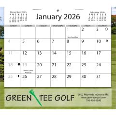 Mini Single Custom Photo Wall Calendar
