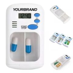 Mini Smart Pill Organizer With Timer