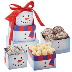 Mini Snowman Tower