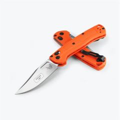 Benchmade Mini Taggedout Orange Grivory Knife