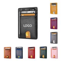 Minimalist Front Pocket Leather Wallets