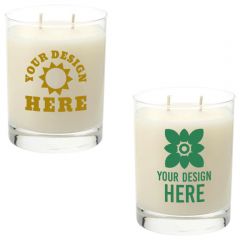 Minted Lavender And Sage 11 Oz Glass Jar Candle