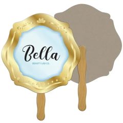 Mirror Recycled Hand Fan