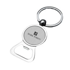 Mirror-Shaped Bottle Opener Keychain