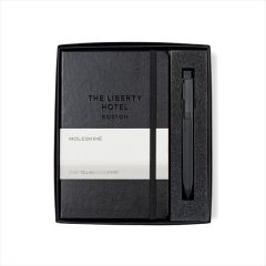 Moleskine Medium Notebook and Go Pen Gift Set