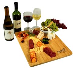 Monogram Bamboo Cheese/Charcuterie Board