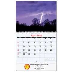 Monthly Wall Calendar - Majestic Outdoors