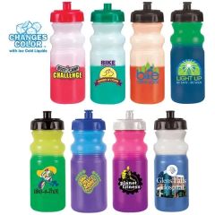 Mood 20 Oz Cycle Bottle, Push And Pull Cap, Full Color D