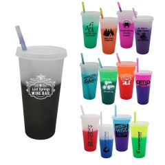 Mood 26 Oz Tumbler With Lid And Straw