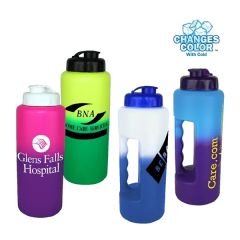 Mood 32 Oz Grip Bottle With Flip Top Cap