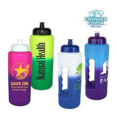 Mood 32 Oz Grip Bottle With Push 'n Pull Cap