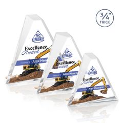 Mosaic Triangle Vividprint Award - Gold