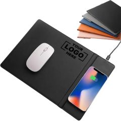Mouse Pad 15W Wireless Charging Waterproof With Stand