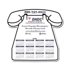 Mouse Pad - Telephone Shape Hard Top Custom Printed Calendar