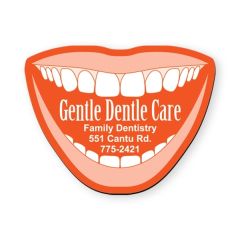 Mouth Shape Magnet 1 3/4 Inch X 2 1/4 Inch
