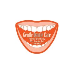 Mouth Shape Stock Vinyl Magnet - 30 MIL