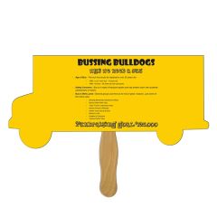 Moving Truck Hand Fan Full Color 1 Side
