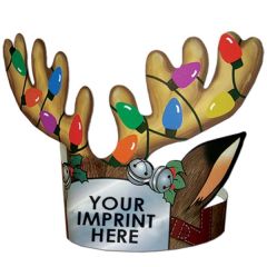 Multi-Color Reindeer Antlers Headband