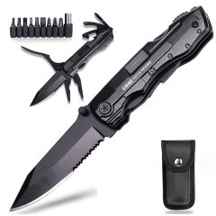 Multifunction Tactical Knives With Pliers Screwdrivers