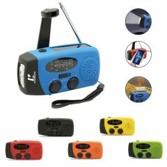 Multifunctional Emergency Lighting Power Bank Solar Radio