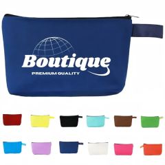 Multipurpose Zipper Canvas Pencil Travel Cosmetic Bags
