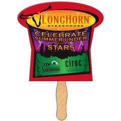 Mushroom Hand Fan