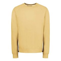 Mv Sport Men's Vintage Fleece Raglan Crewneck Sweatshirt