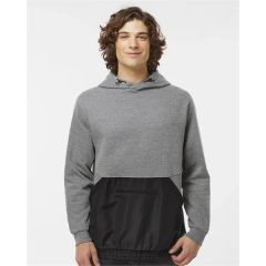 Mv Sport Unisex Mixed Media Hooded Sweatshirt