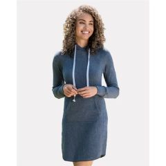 Mv Sport Women's Suzie Hooded Sweatshirt Dress