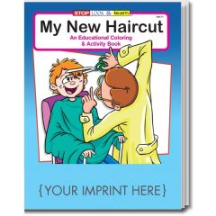 My New Haircut Coloring And Activity Book