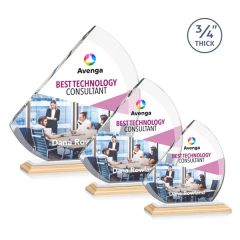 Nantucket Vividprint Award - Bamboo/White